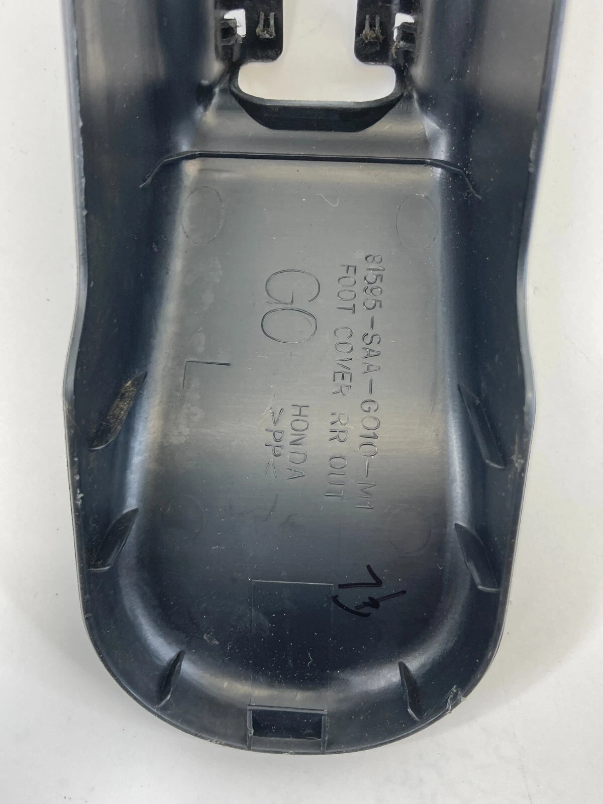 2007 2008 HONDA FIT FRONT DRIVER SEAT REAR LEFT SIDE TRACK END CAP 81595-SAA-G01