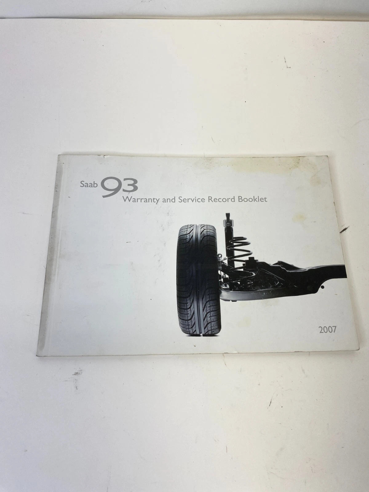 2007 07 SAAB 9-3 OWNERS MANUAL CONSUMER INFOTAINMEN WARRANTY BOOK W/ CASE OEM