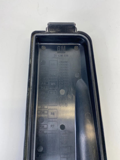 2003-2011 SAAB 9-3 93 ENGINE FUSE RELAY JUNCTION BLOCK COVER CAP LID 24436039