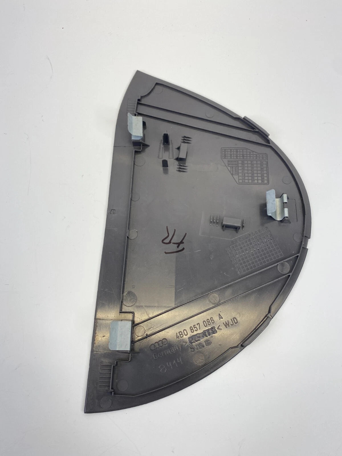 1998-2004 AUDI A6 QUATTRO RIGHT DASH END CAP COVER TRIM PANEL 4B0857086A OEM