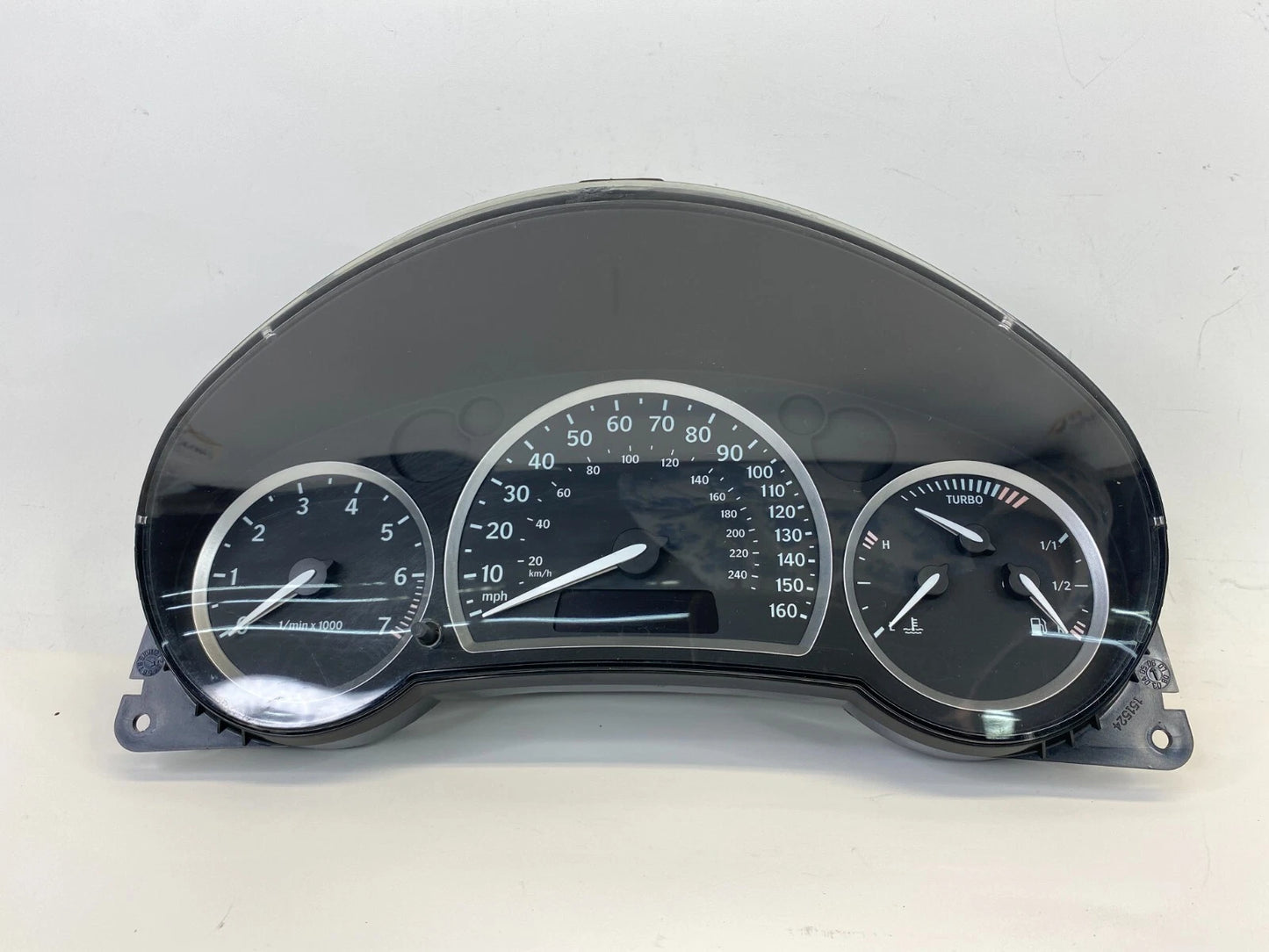03-06 SAAB 9-3 2.0 AT TURBO SPEEDOMETER INSTRUMENT CLUSTER 134K MILES 12768230