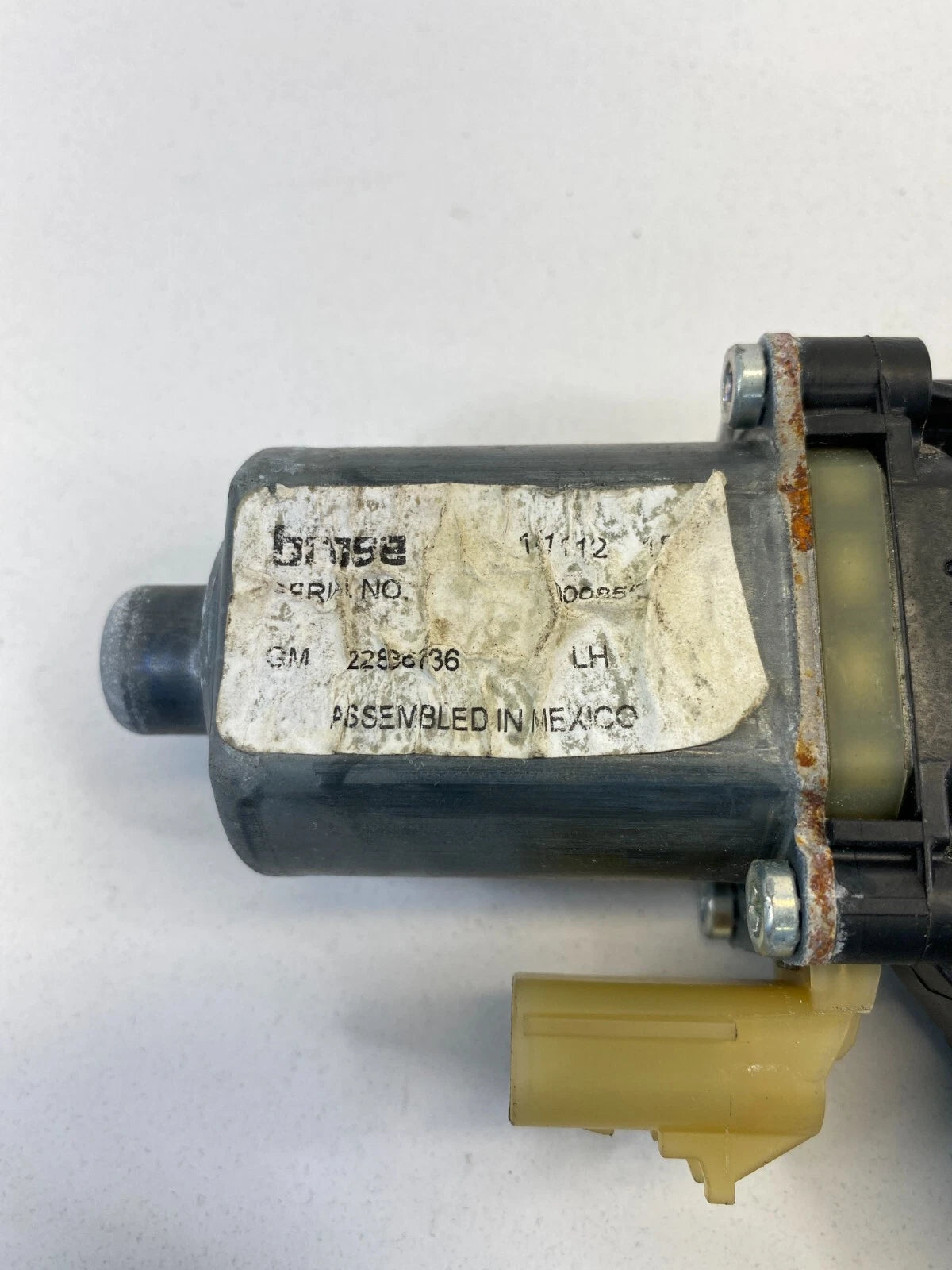 13-15 CHEVROLET MALIBU 16 LIMITED FRONT LEFT POWER WINDOW MOTOR 2 PINS 22836736