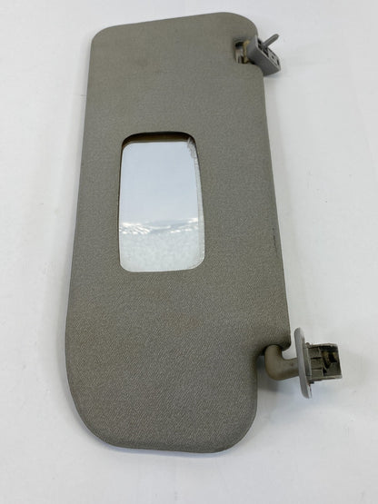 2006-2011 Chevrolet Aveo Right Passenger Sun Visor Sunvisor Grey w Clip OEM