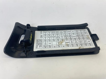 2003-2007 HONDA ACCORD INTERIOR KICK PANEL FUSE BOX COVER 83162-SDA-A000 OEM
