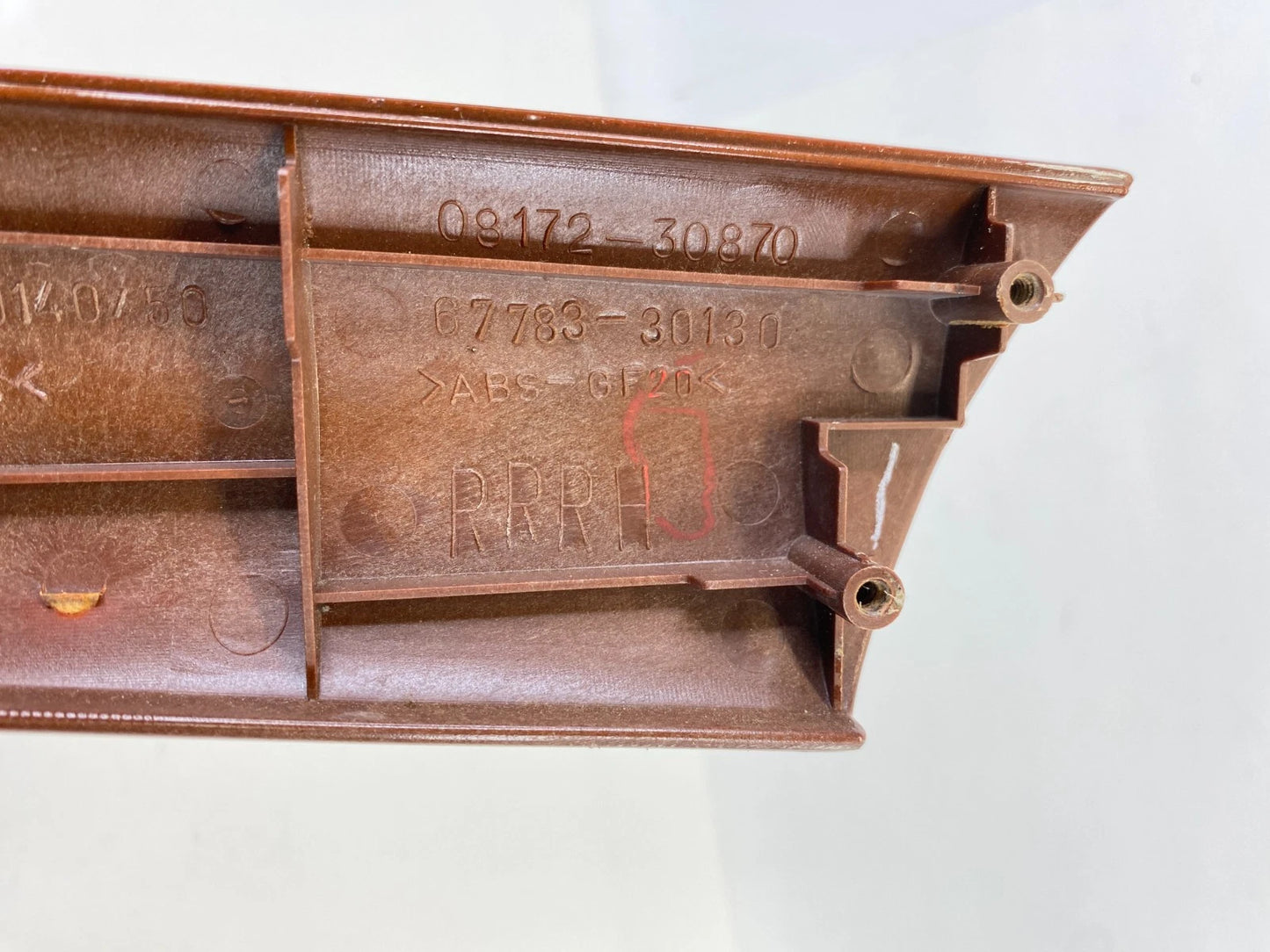 98-05 LEXUS GS300 REAR RIGHT DOOR PANEL TRIM MOLDING BEZEL WOOD 67783-30130 OEM