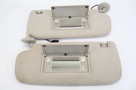 2011-2013 JEEP GRAND CHEROKEE ROOF LEFT & RIGHT SUNVISOR SUN VISOR PAIR SET OEM