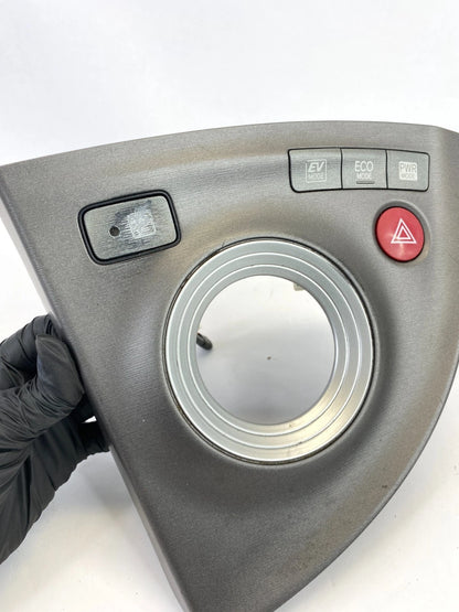 10-15 TOYOTA PRIUS 1.8L GEAR SHIFTER TRIM PANEL BEZEL W/ SWITCH 55404-47020 OEM