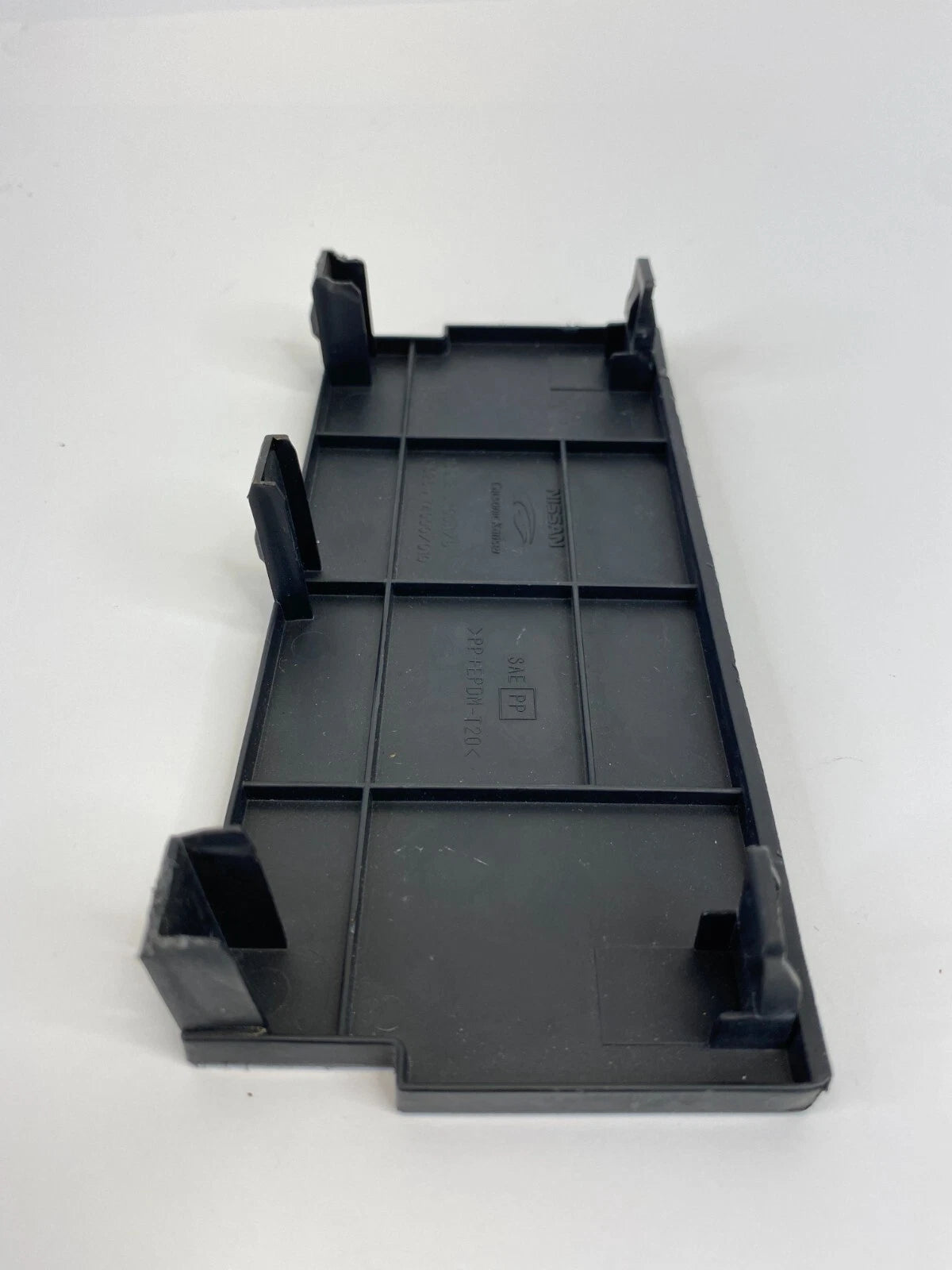 07 08 INFINITI G35 CENTER CONSOLE MASK CUBBY STORAGE ARMREST COVER 96912-JK00A