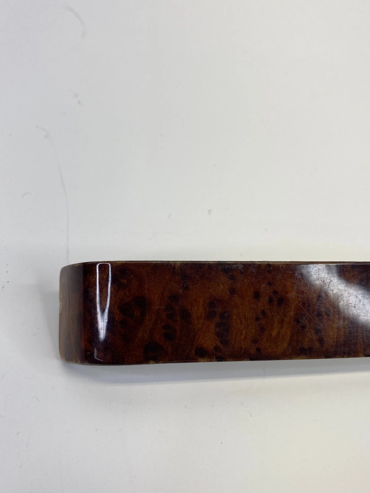 1998-2004 AUDI A6 QUATTRO FRONT CONSOLE TRIM BEZEL MOLDING WOOD 4B0863209H OEM