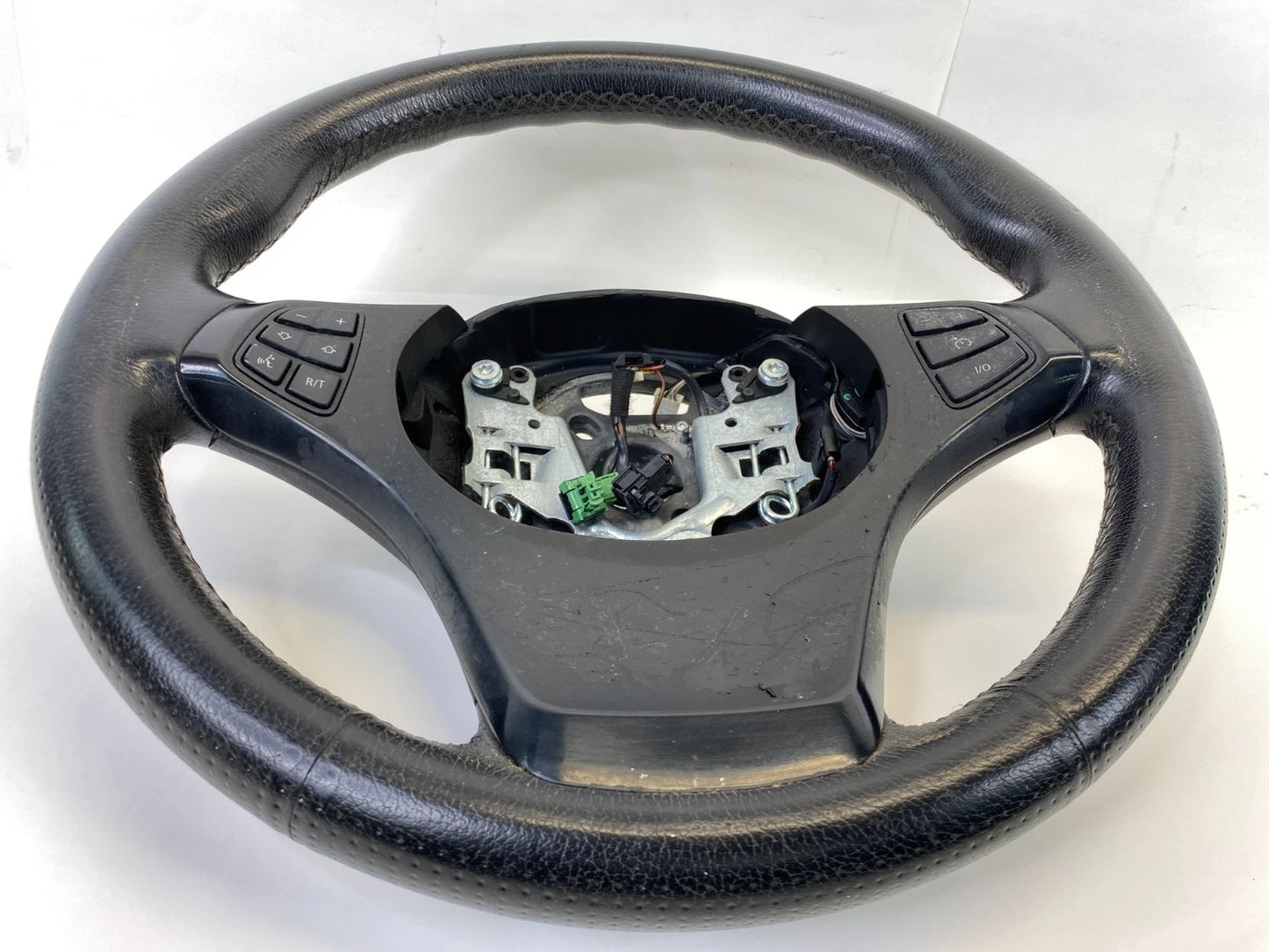 2000-2006 BMW X5 STEERING WHEEL W/ CONTROLS MULTI FUNCTION BUTTONS BLACK OEM