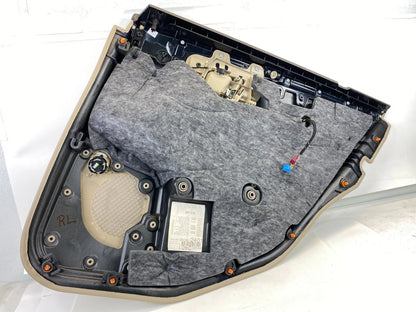 2010-2013 MERCEDES-BENZ E350 REAR LEFT SIDE INTERIOR DOOR PANEL W/ WINDOW SWITCH