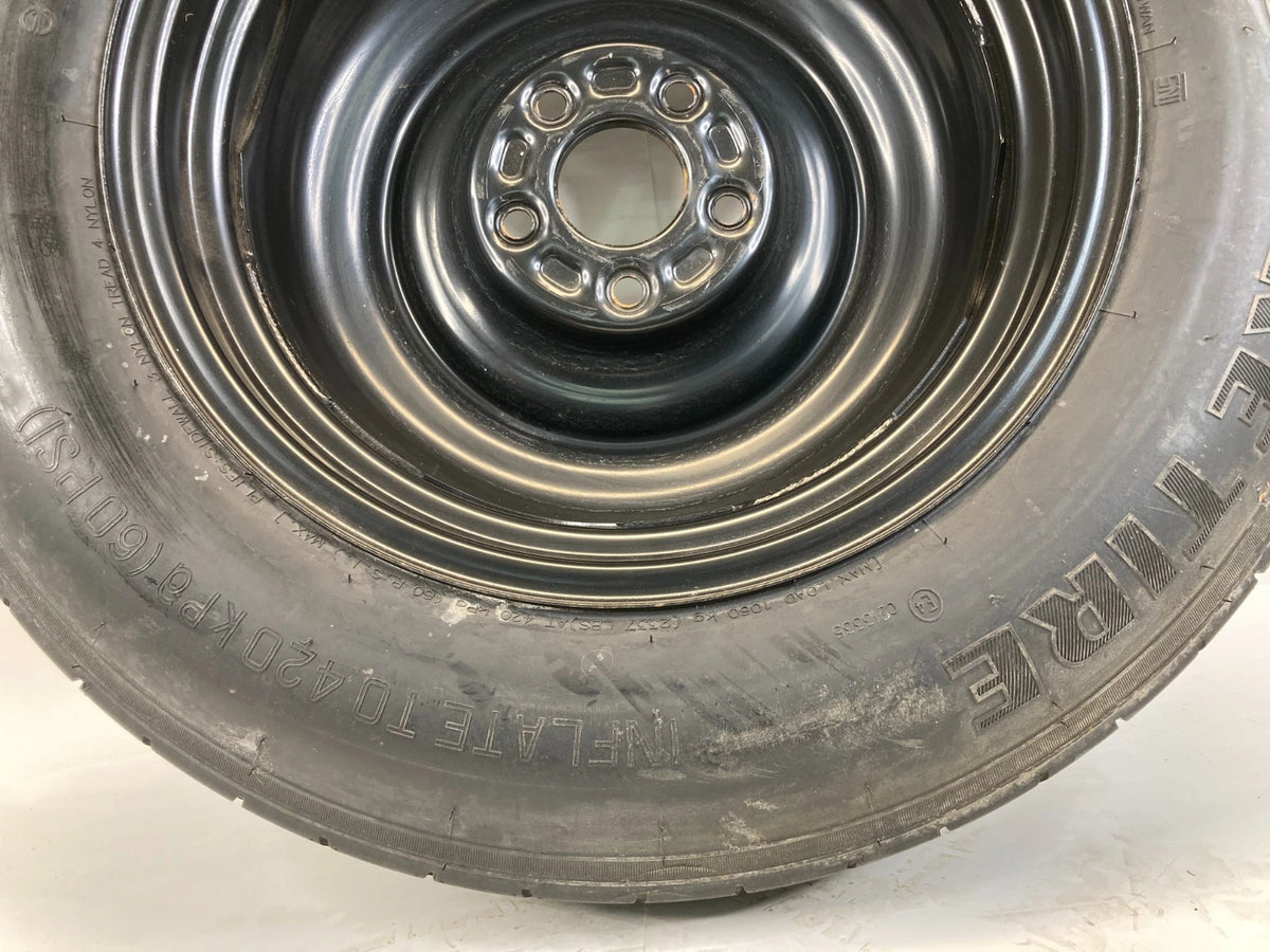 2008-2013 NISSAN ROGUE RIM SPARE TIRE COMPACT DONUT WHEEL T155/90D16 16" OEM