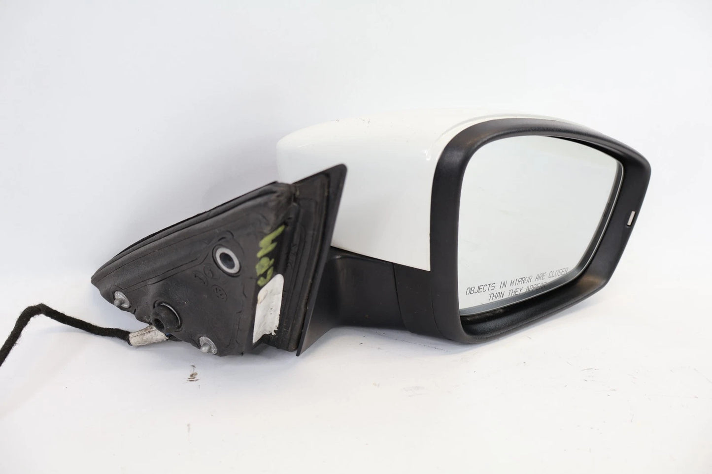 2012-2015 VOLKSWAGEN PASSAT RIGHT SIDE VIEW POWER DOOR MIRROR ASSEMBLY WHITE OEM