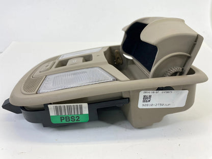 2015 Kia Optima Roof Overhead Console Storage Dome Map Light *With Sunroof* OEM