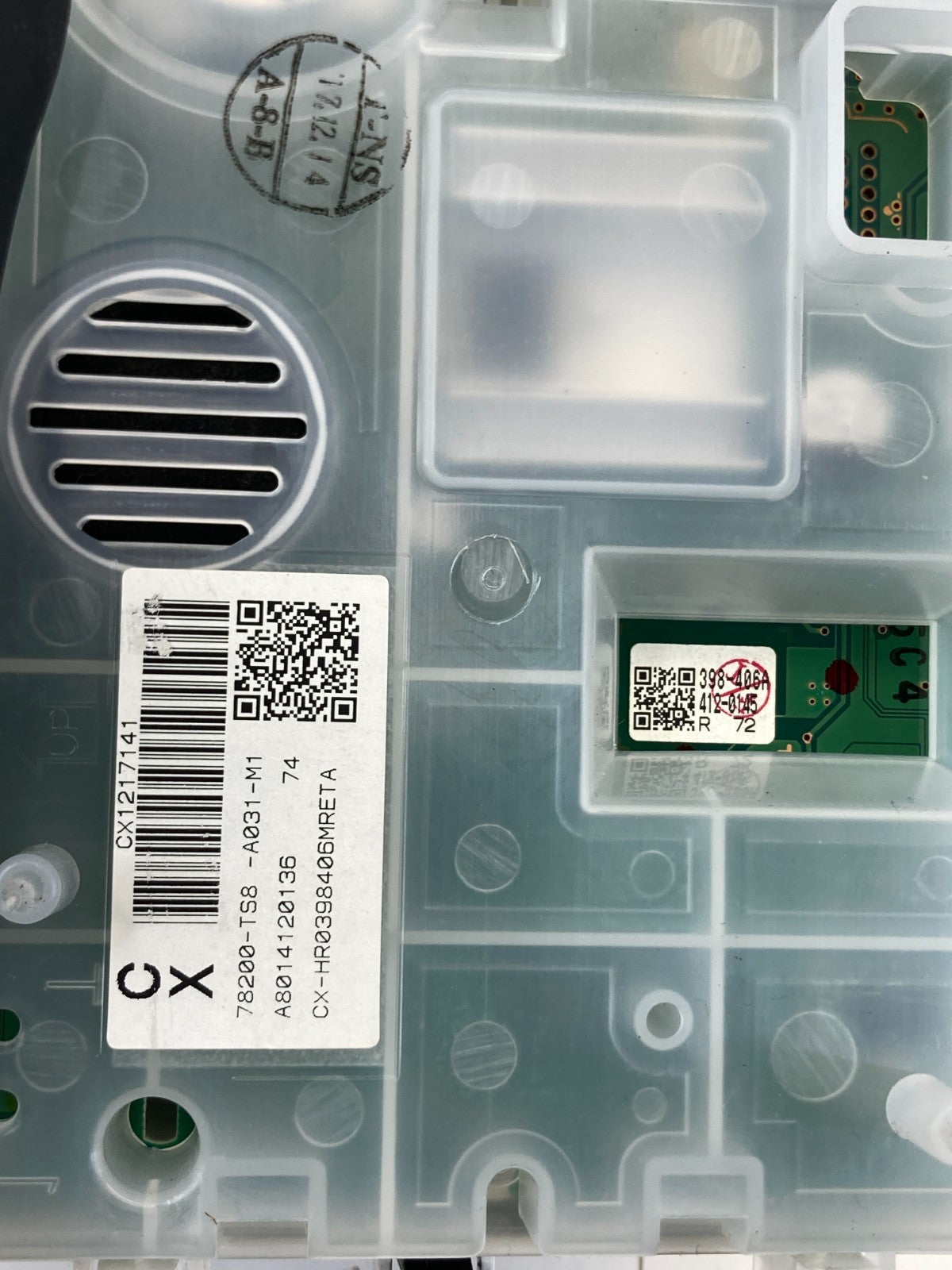 2014 2015 Honda Civic COUPE Lower Instrument Cluster Tachometer Gauge Assy OEM