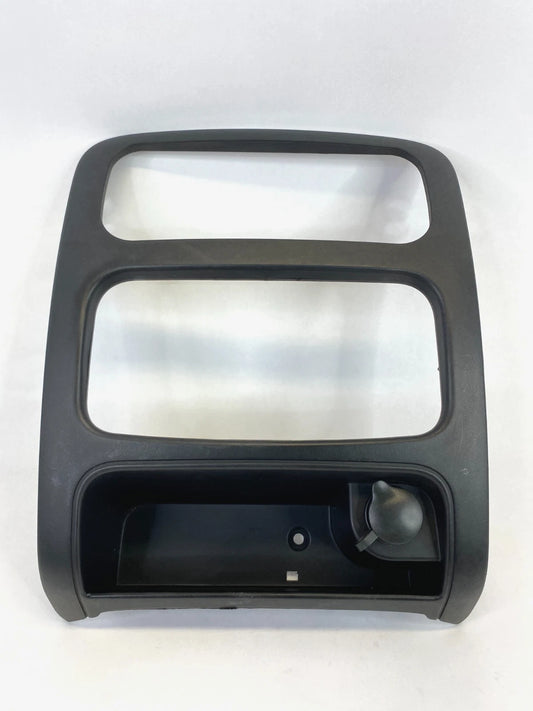 2003-2007 JEEP LIBERTY DASH PANEL RADIO CLIMATE BEZEL TRIM BLACK 5KD13DX9AC OEM
