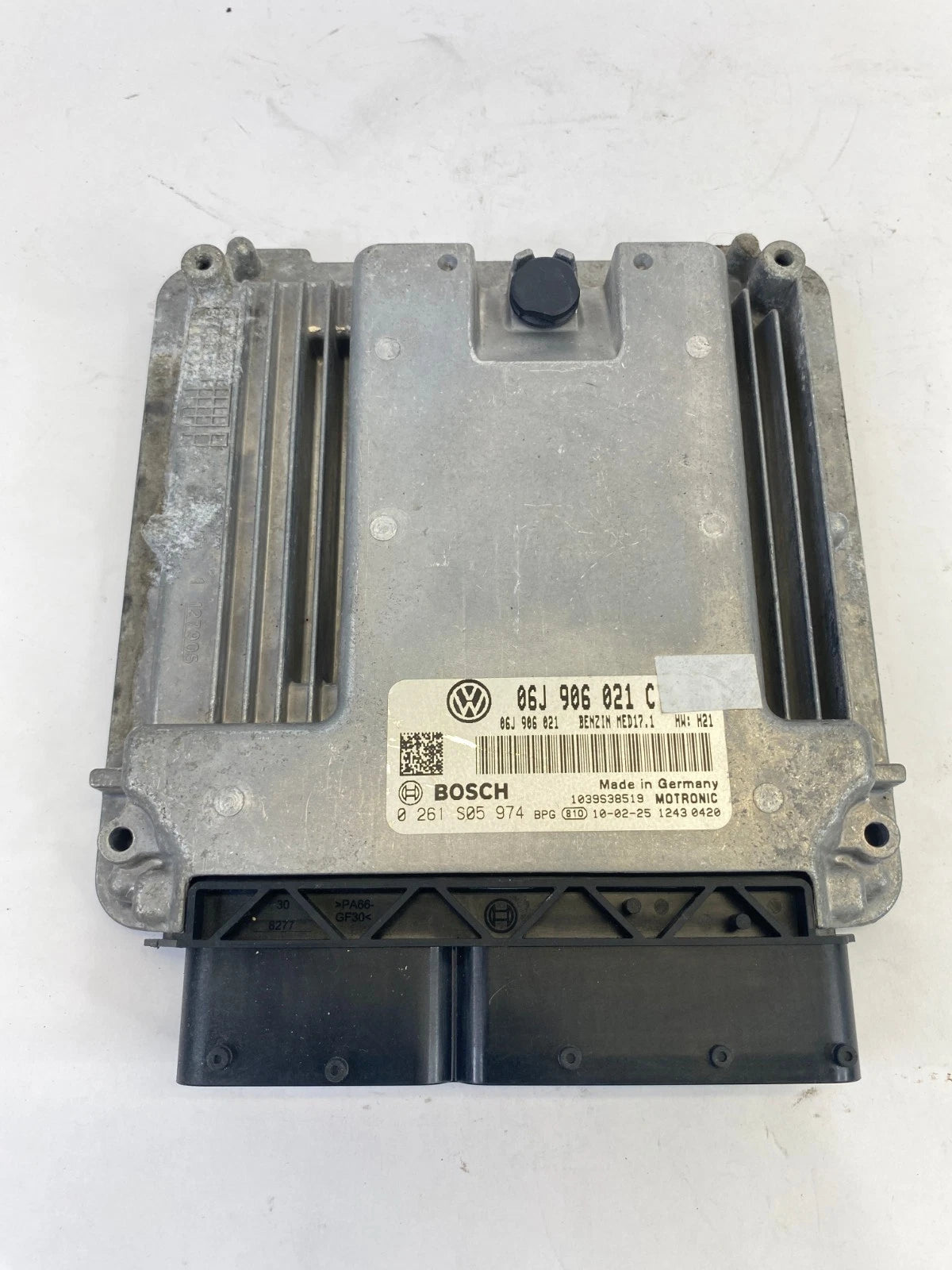 2010 VOLKSWAGEN CC ENGINE CONTROL MODULE ECU ECM FRONT BOSCH UNIT OEM 06J906021C