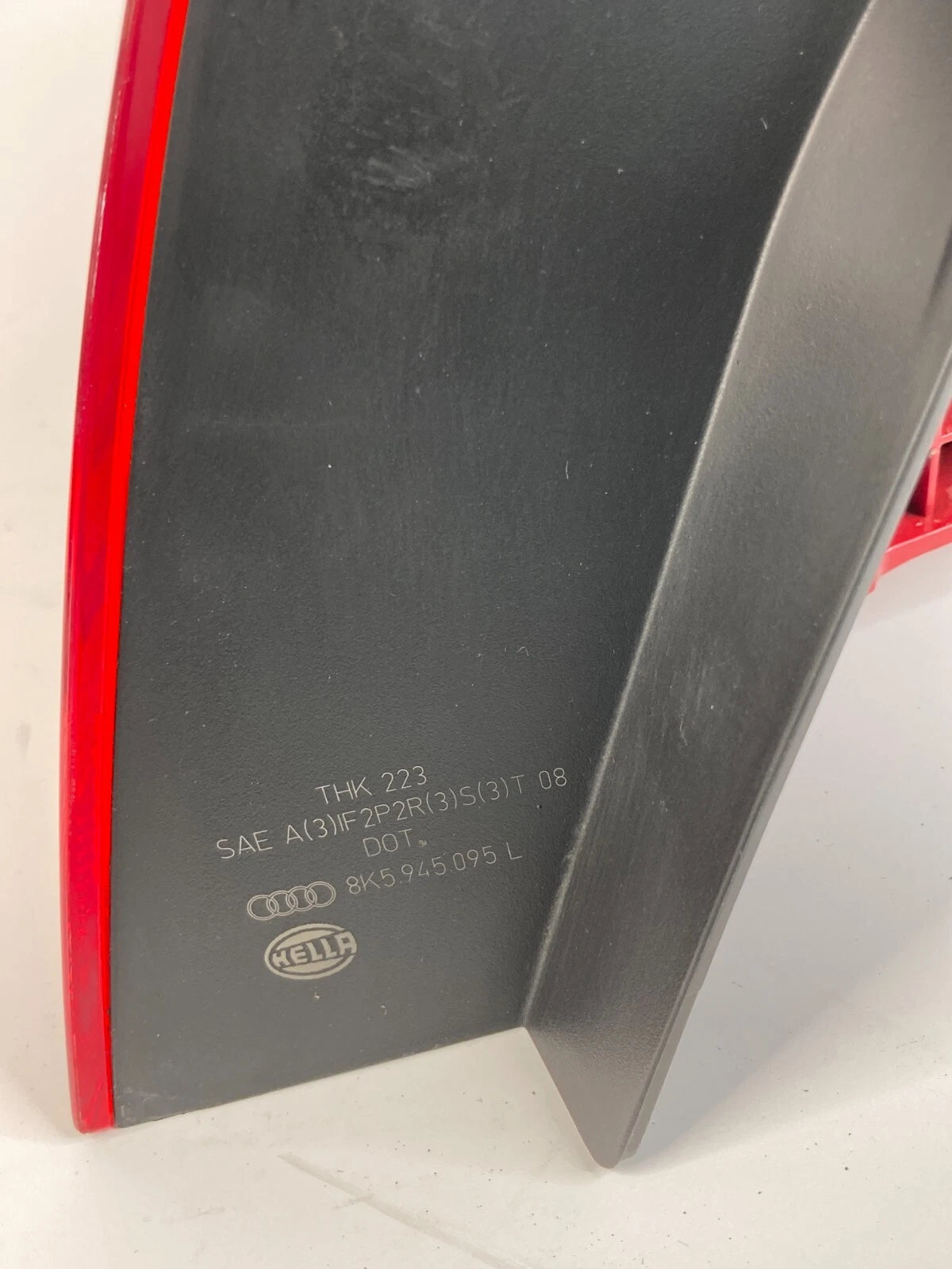 2009-2012 AUDI A4 S4 SEDAN LEFT DRIVER OUTER TAIL LIGHT LED LAMP 8K5945095 OEM