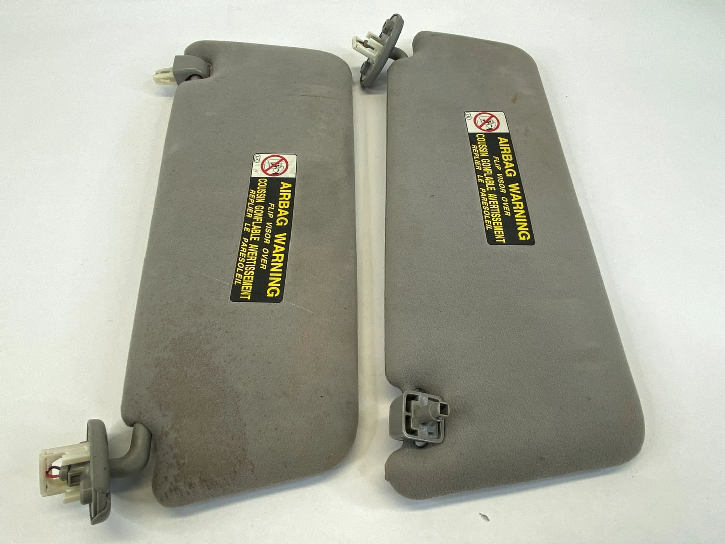 2007-2011 LEXUS GS350 ROOF LEFT & RIGHT SUNVISOR SUN VISOR SHADE PAIR SET