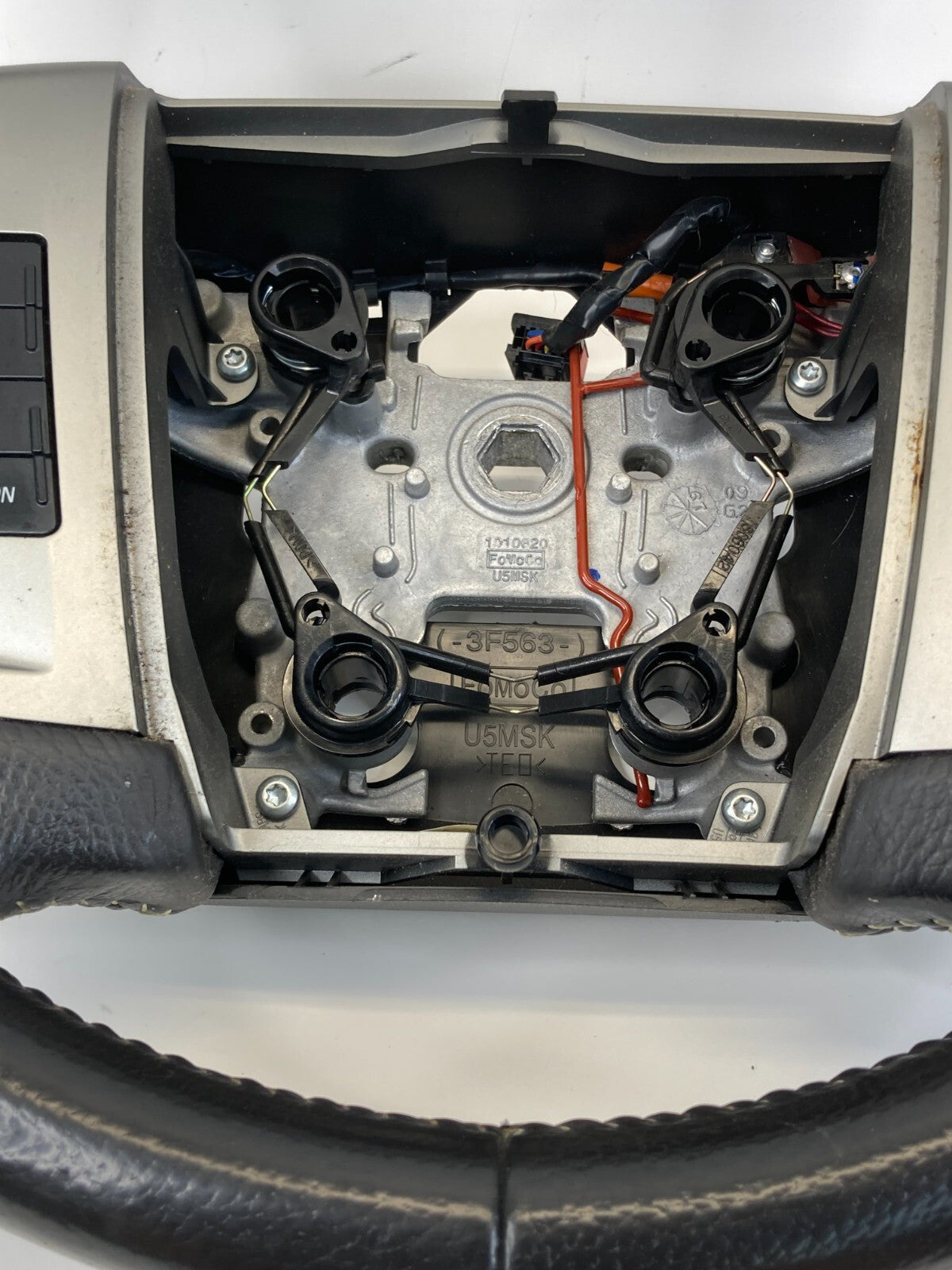 09-12 Ford Flex Steering Wheel w/ Cruise Phone Control & Wood Trim 8A83-3F563