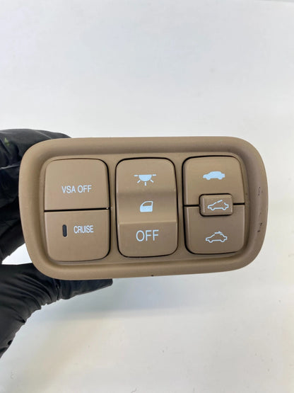2003-2008 HONDA PILOT CRUISE VSA CONTROL INNER LIGHT LAMP & SUNROOF SWITCH