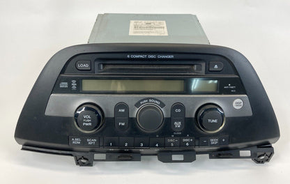 2005-2007 Honda Odyssey AM FM Radio CD Player Reciver 6 Disc 39100-SHJ-A100 OEM