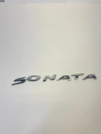 2015 2016 2017 HYUNDAI SONATA REAR TRUNK CHROME BAGDE LETTERS GENIUNE OEM