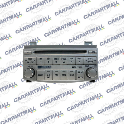 2005-2007 TOYOTA AVALON FM CD RADIO DISC RECEIVER ASSEMBLY 86120-AC150 OEM