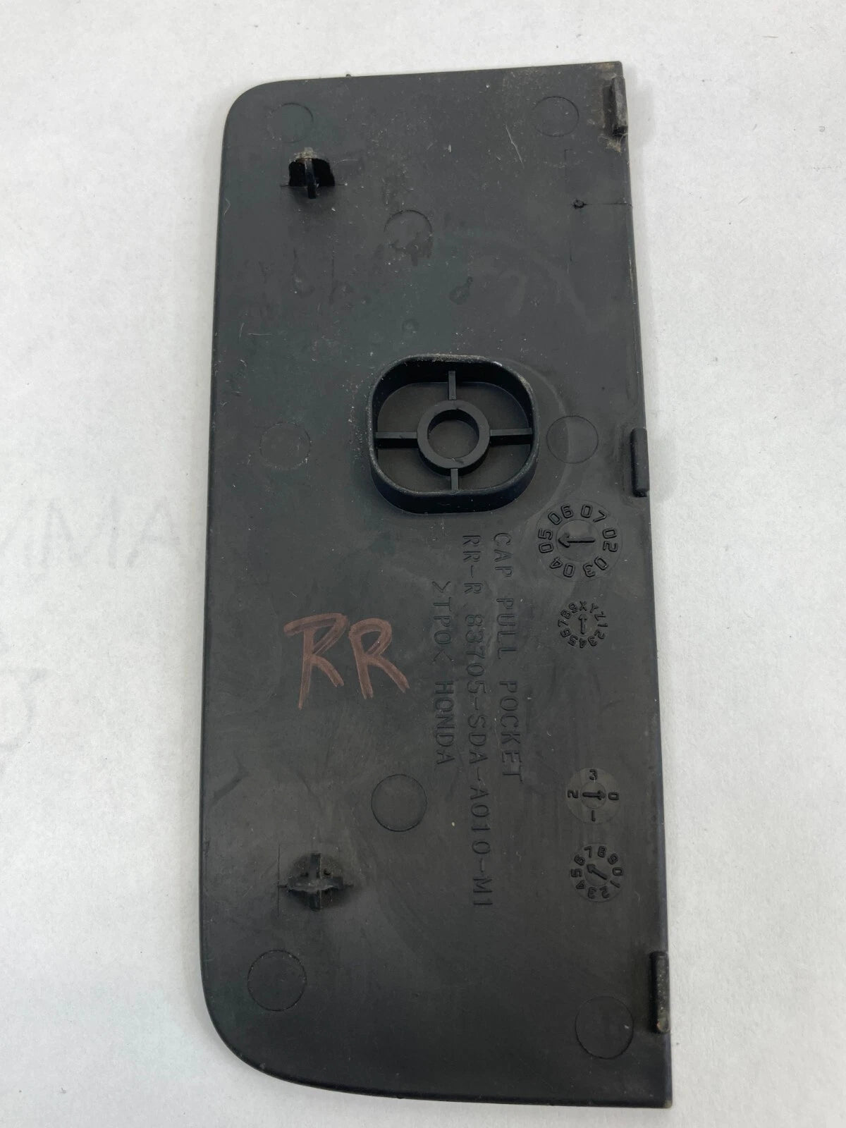 2003-2007 HONDA ACCORD REAR RIGHT DOOR POCKET MAT INSERT UNIT OEM 83705SDAA010M1