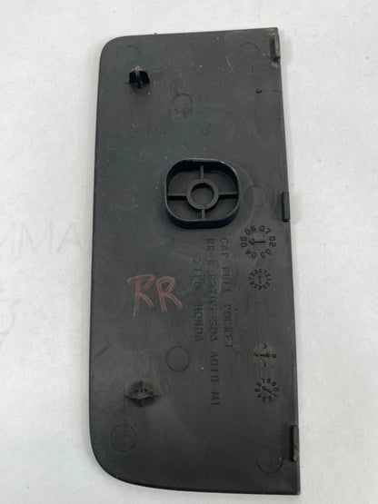 2003-2007 HONDA ACCORD REAR RIGHT DOOR POCKET MAT INSERT UNIT OEM 83705SDAA010M1