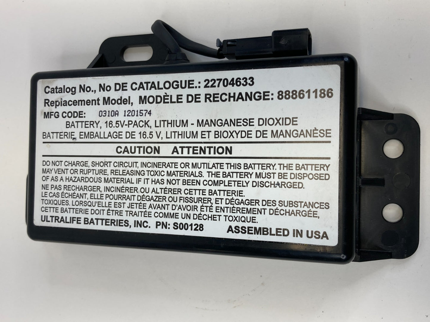 2011-2017 Buick Regal Onstar Backup Battery Control Module Unit 22704633 OEM