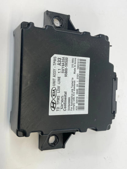 2010-2013 KIA FORTE AT TPMS TIRE PRESSURE CONTROL MODULE UNIT 95800-1M500 OEM
