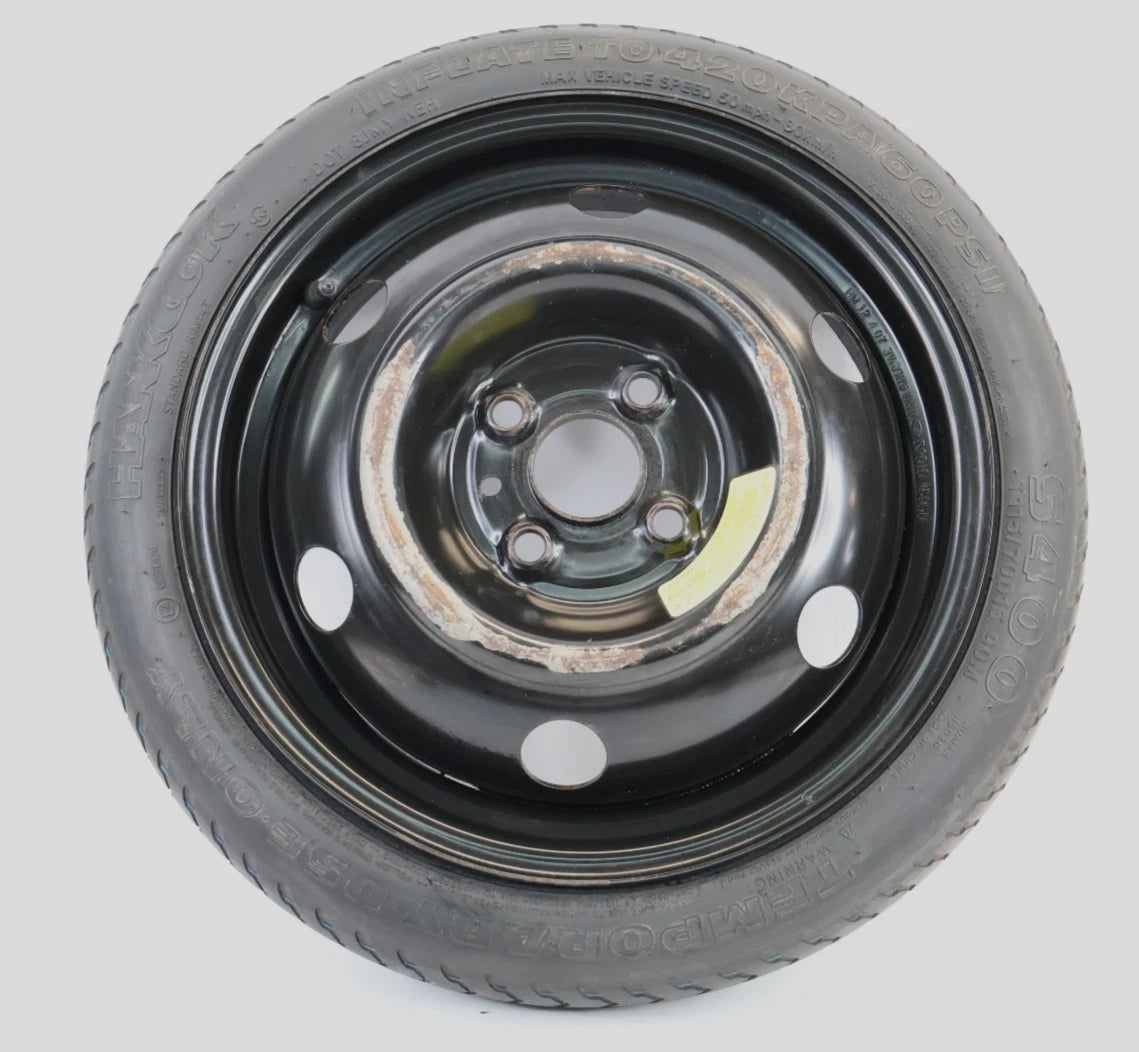 2006-2011 ACCENT KIA RIO SPARE TIRE WHEEL RIM COMPACT DONUT T115/70/D15 90M OEM
