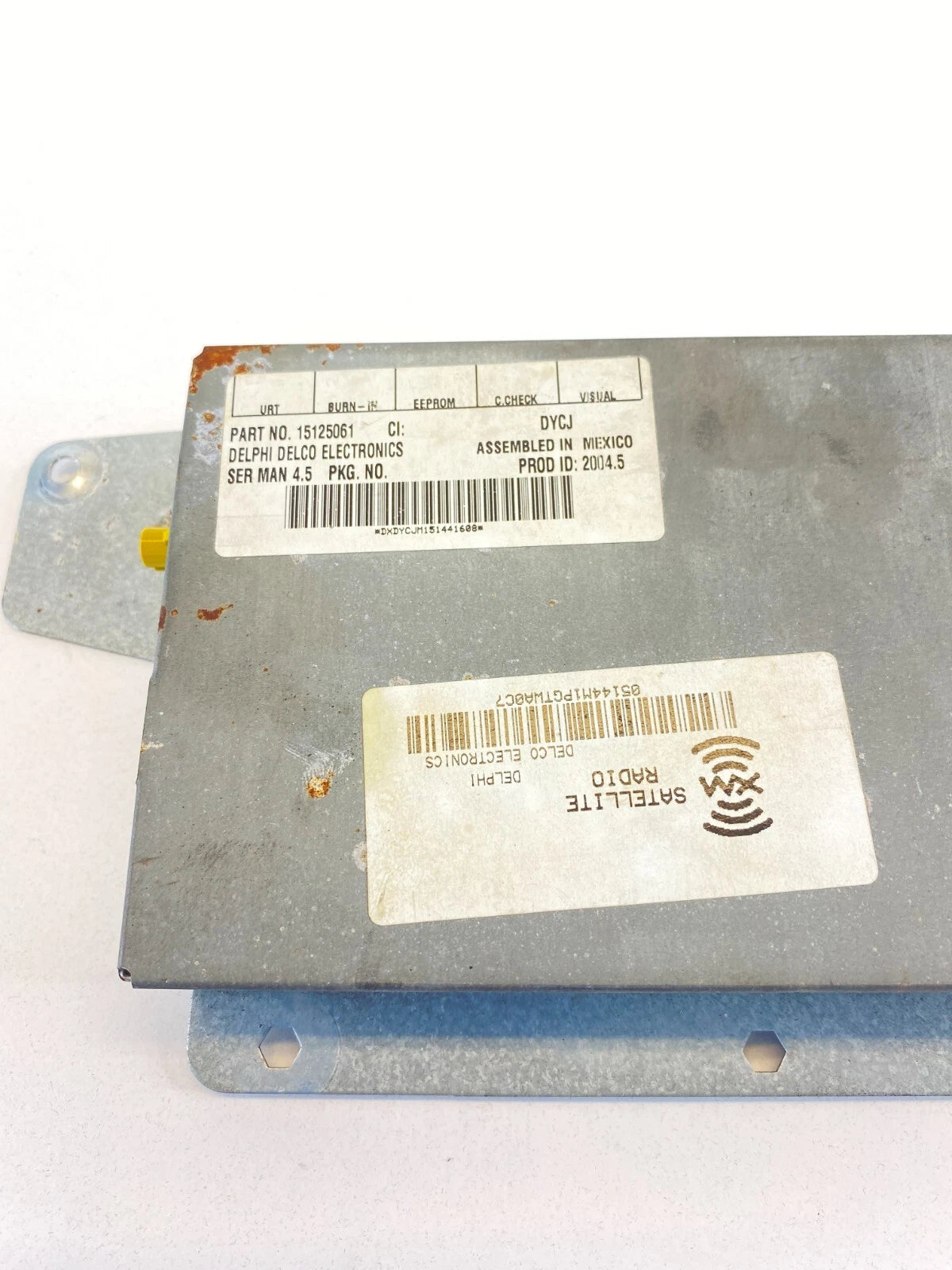 2005 CHEVROLET MONTE CARLO SATELLITE RADIO MODULE UNIT RECEIVER 15125061 OEM
