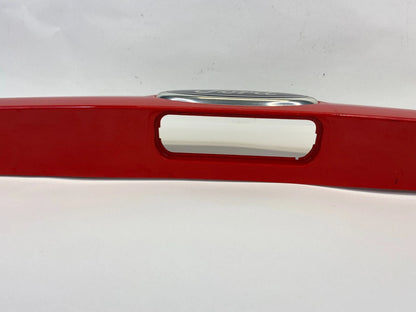12-14 FORD FOCUS SEDAN REAR TRUNK TRIM MOLDING EMBLEM HANDLE BM51-F43404 RED OEM