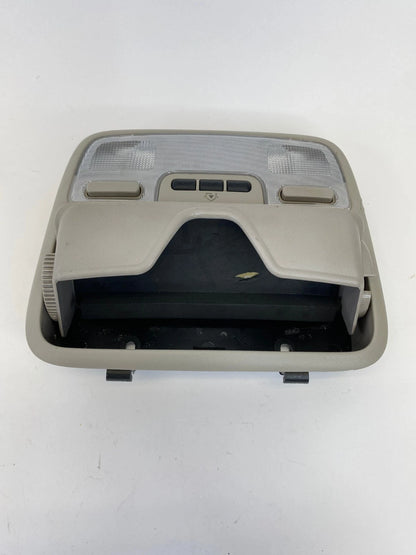1999-2004 HONDA ODYSSEY OVERHEAD CONSOLE MAP LIGHT HOMELINK TAN UNIT OEM FACTORY