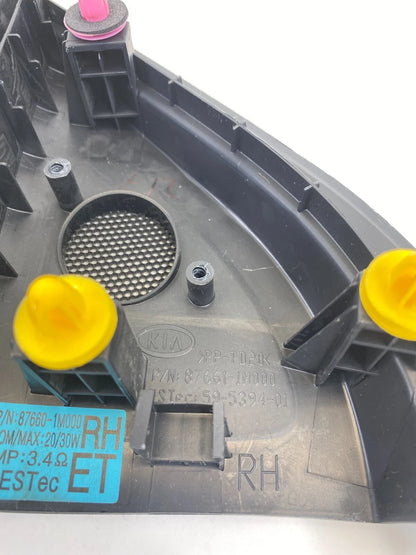 2010-2013 KIA FORTE FRONT RIGHT DOOR PANEL CORNER SPEAKER COVER 87661-1M000 OEM