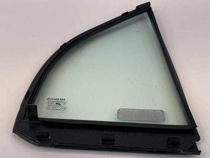 2001-2005 Honda Civic Sedan Rear Left Door Quarter Vent Window Glass 73491-S5D