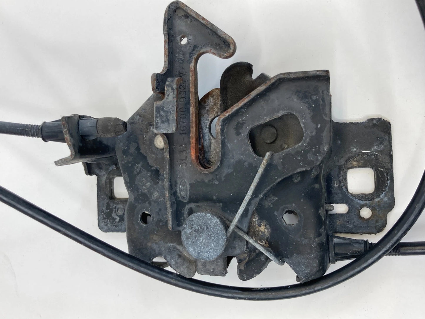 2004-2014 FORD F-150 FRONT HOOD LOCK LATCH CABLE LOCK OEM FACTORY 5L3A-16700-D92