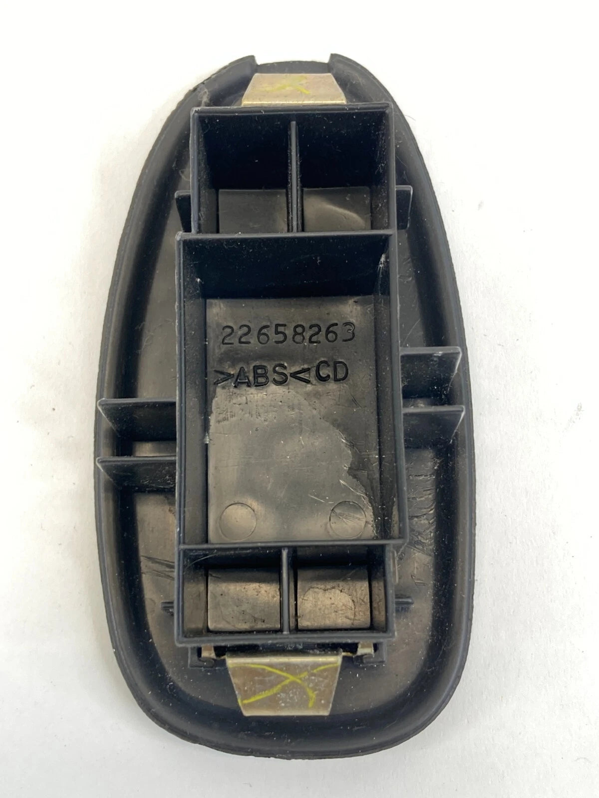 2001-2004 PONTIAC GRAND AM SEDAN REAR LEFT DOOR SWITCH COVER TRIM 22658263 OEM