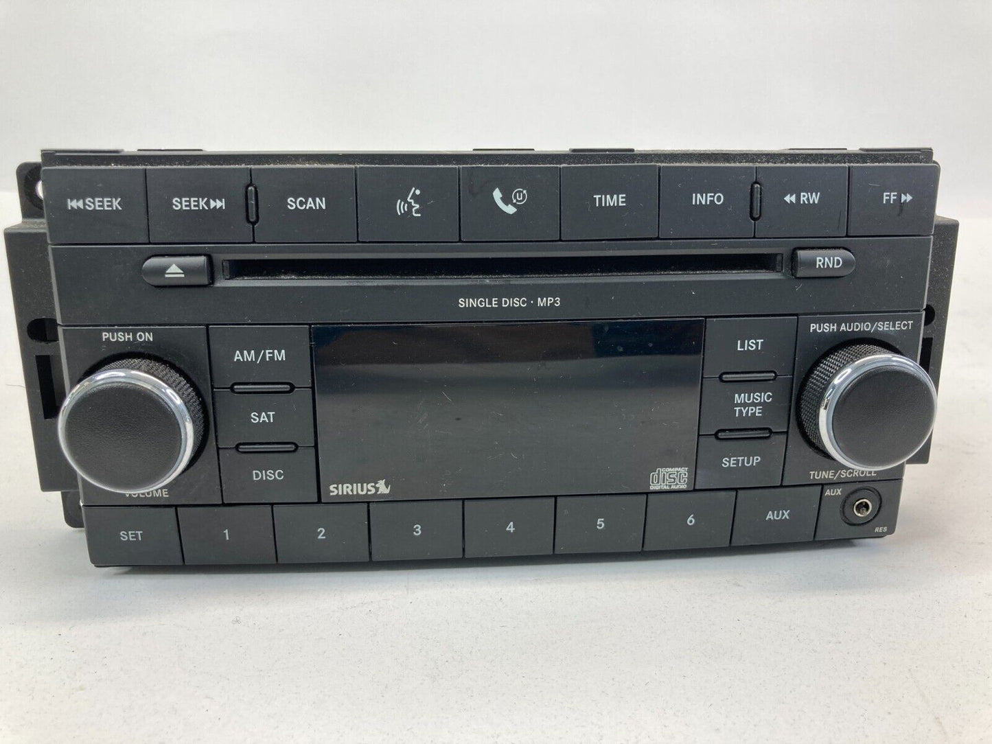 2008 Chrysler Sebring AM/FM Radio MP3 CD Player AUX Assembly 5064420AE OEM