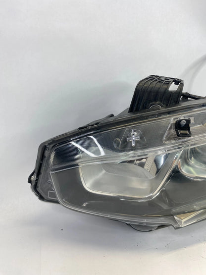 2016-2021 HONDA CIVIC LEFT DRIVER SIDE HALOGEN HEADLIGHT LAMP ASSEMBLY OEM
