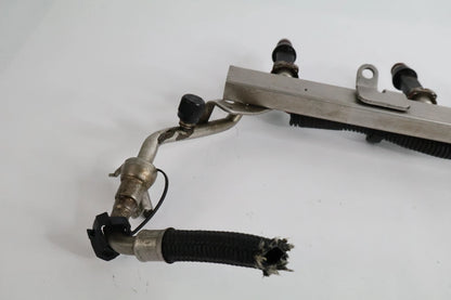 2006-2010 HUMMER H3 3.7L L5 A/T ENGINE FUEL RAIL W/ 5 FUEL INJECTORS HARNESS OEM