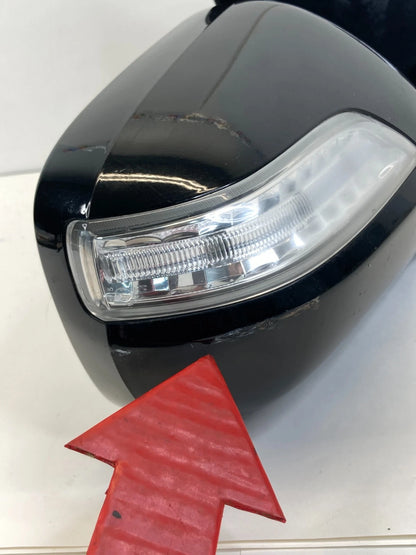 10 11 ACURA MDX PASSENGER DOOR MIRROR ASSEMBLY BLACK TURN SIGNAL 76200STXA120