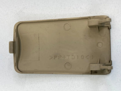 06-08 LEXUS IS250 08 IS F REAR SEAT CHILD RESTRAINT ANCHOR PLATE COVER TRIM OEM