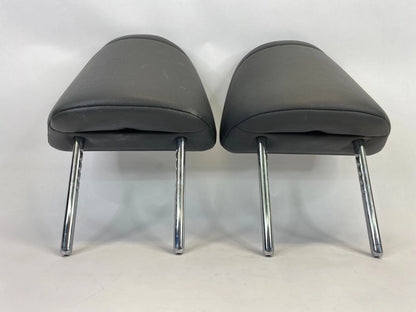 2013-2017 HONDA ACCORD SEDAN FRONT SEAT HEADREST SET LEFT & RIGHT BLACK LEATHER