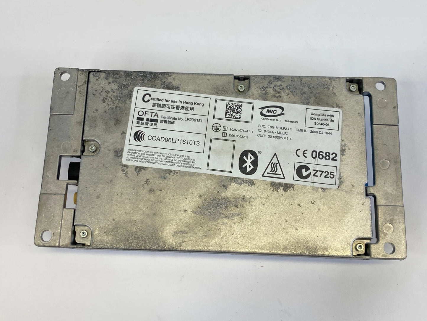 2008 BMW 535XI MULF2 HIGH BASIS SVS BLUETOOTH USB MODULE E60 OEM 84109178898