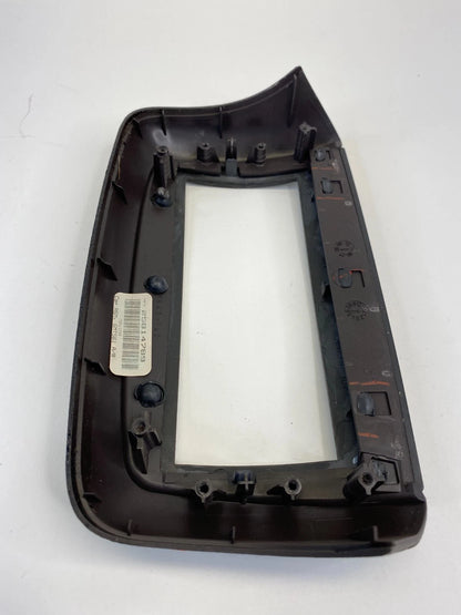 2008-2012 BUICK ENCLAVE REAR CENTER CONSOLE FLOOR TRIM BEZEL ASSEMBLY 25814789