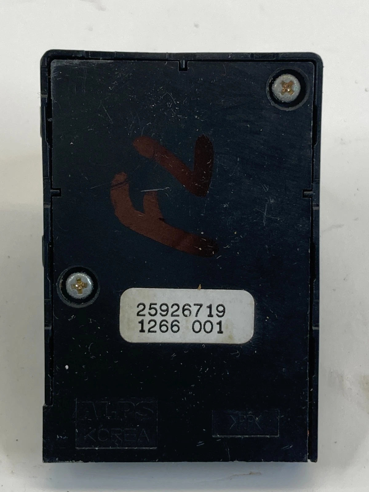 2012-2017 Chevrolet Traverse Front Left Seat Lumbar Control Switch 25926719 OEM