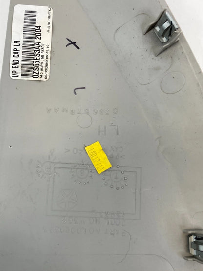 2008-2010 DODGE GRAND CARAVAN DASH LEFT END CAP COVER TRIM ZS65ES3AA OEM